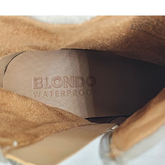 BLONDO ALIDA WOMEN'S SUEDE LEATHER BOOTS – SIZE 8 – WATERPROOF – GRAY – NWT - Picture 7 of 11